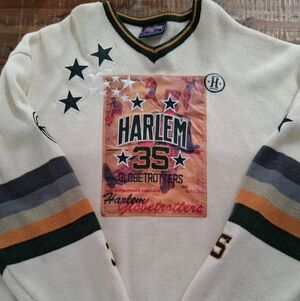 FUBU Platinum Special Edition Harlem Globetrotters Sweater with Star Accents